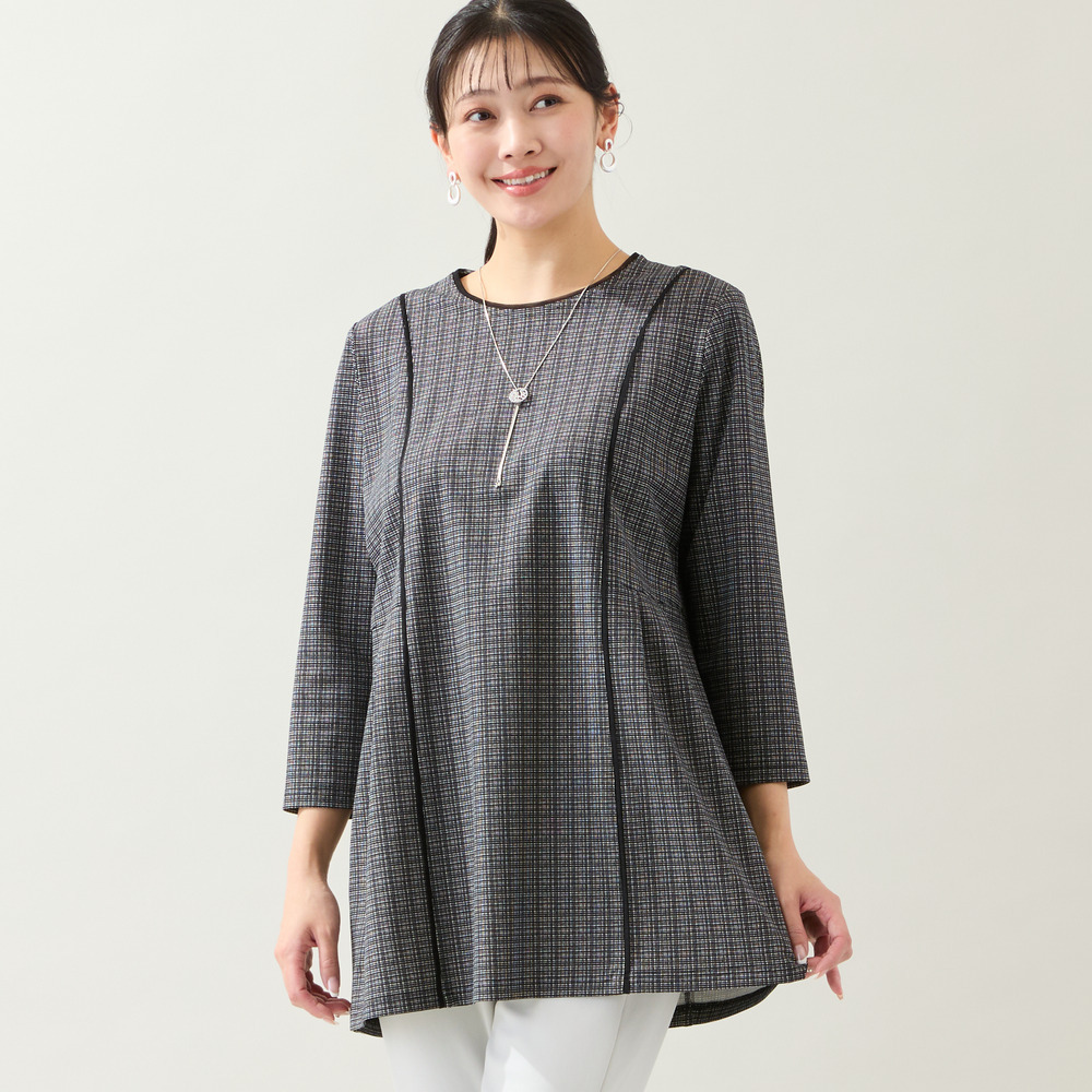 【洗える・清涼快適素材・L～4Lサイズ】Breeze Coolチュニック