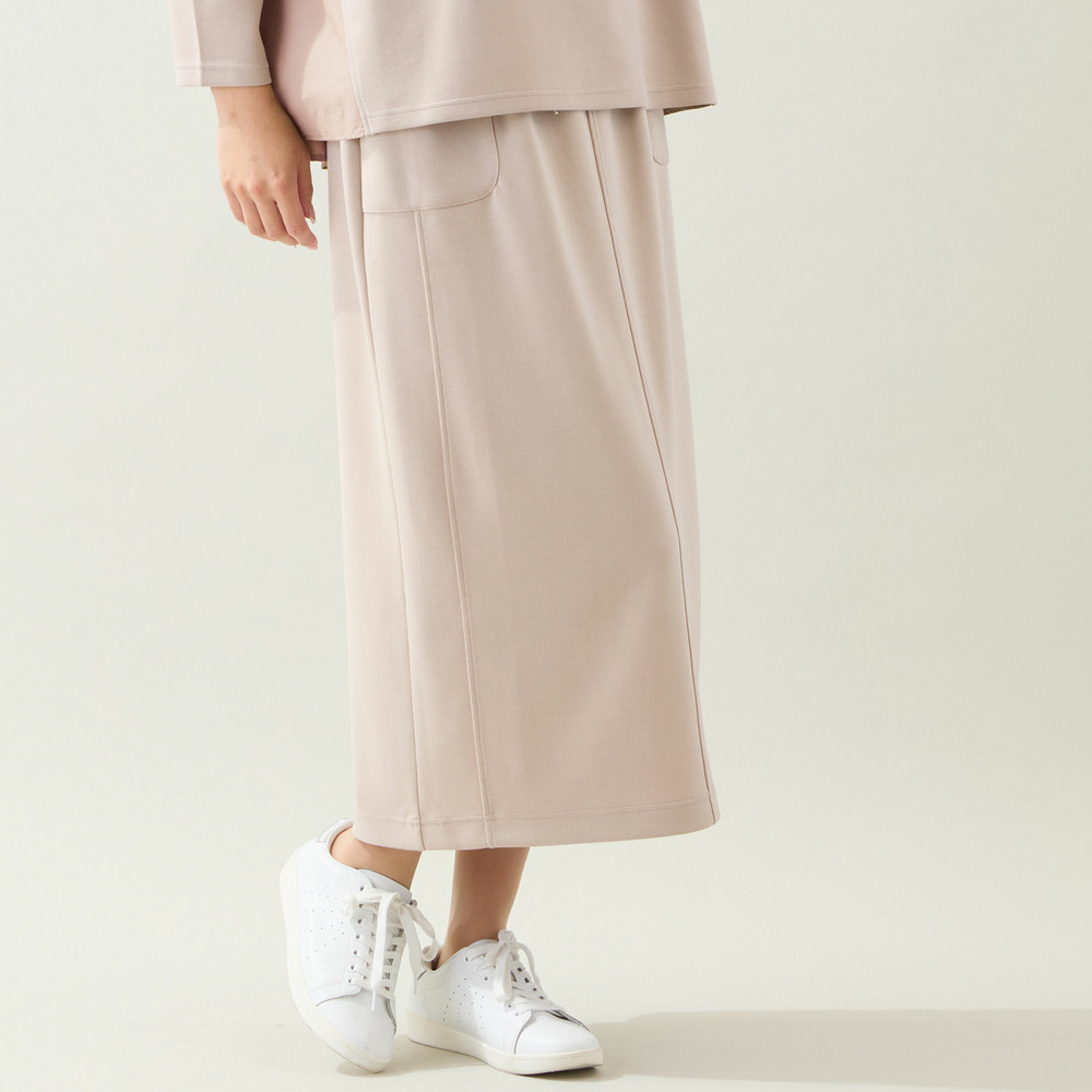 【洗える・セットアップ可・3Lサイズあり】Iラインスカート