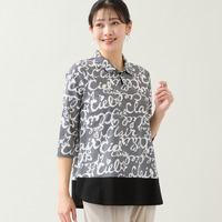 【洗える・WEB限定カラーあり・L～4Lサイズ】スキッパートップス