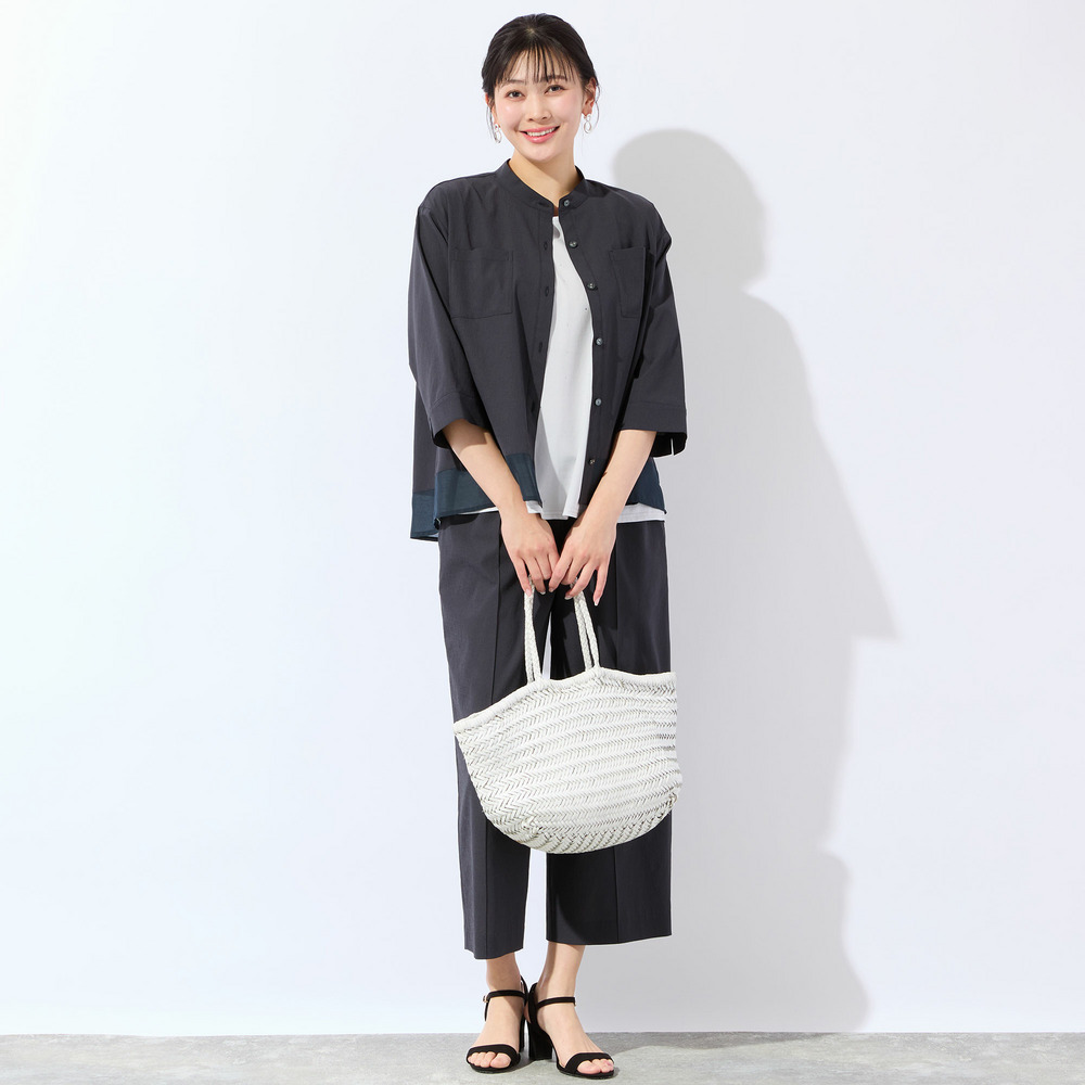 【洗える・清涼快適素材・セットアップ可・L~4Lサイズ】Aラインシャツ14