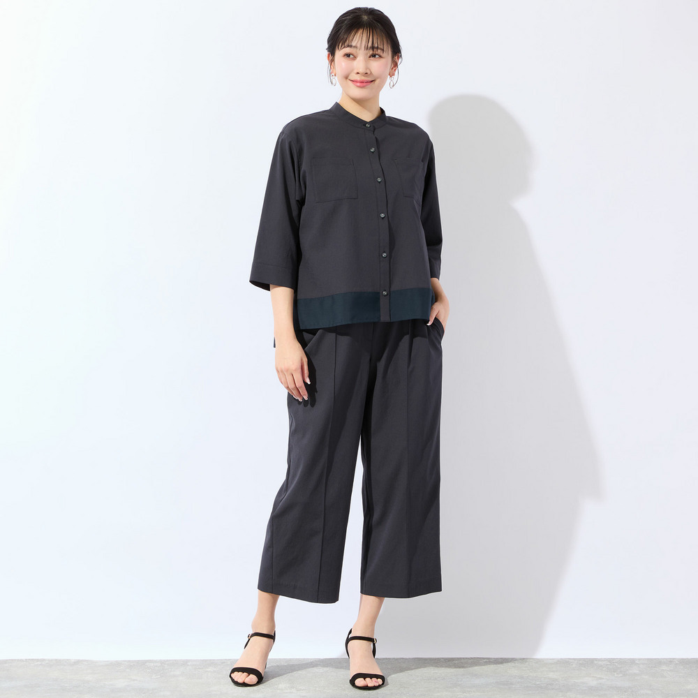 【洗える・清涼快適素材・セットアップ可・L~4Lサイズ】Aラインシャツ15
