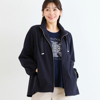【快適ストレッチ・3Lサイズあり】Aラインストレッチジャケット