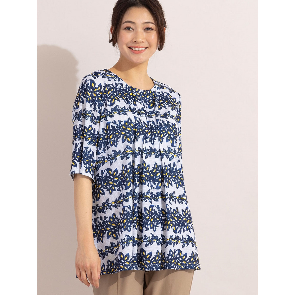 リーフボーダーチュニック / 大きいサイズ ミゼール2