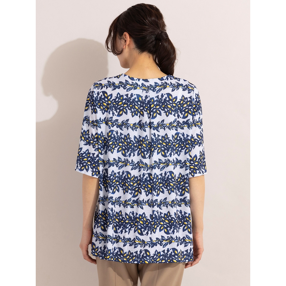 リーフボーダーチュニック / 大きいサイズ ミゼール3