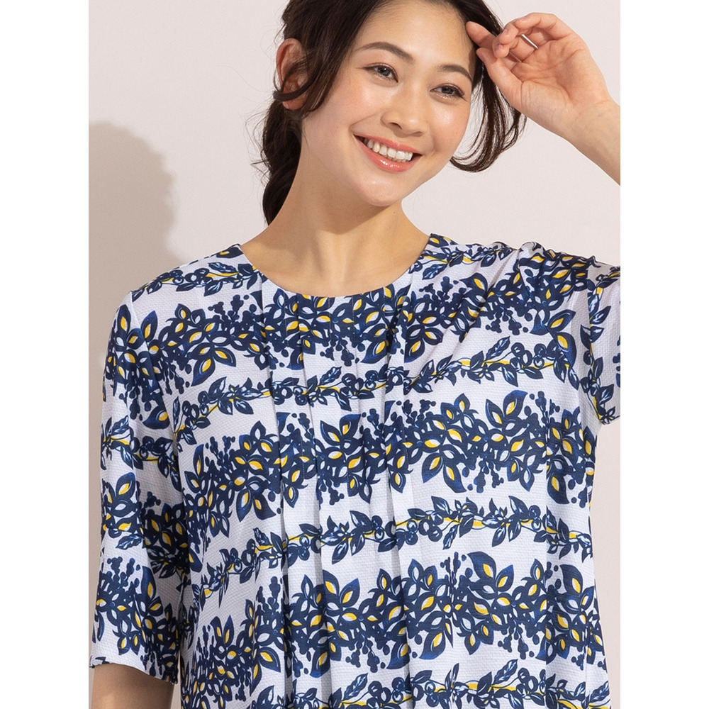 リーフボーダーチュニック / 大きいサイズ ミゼール4