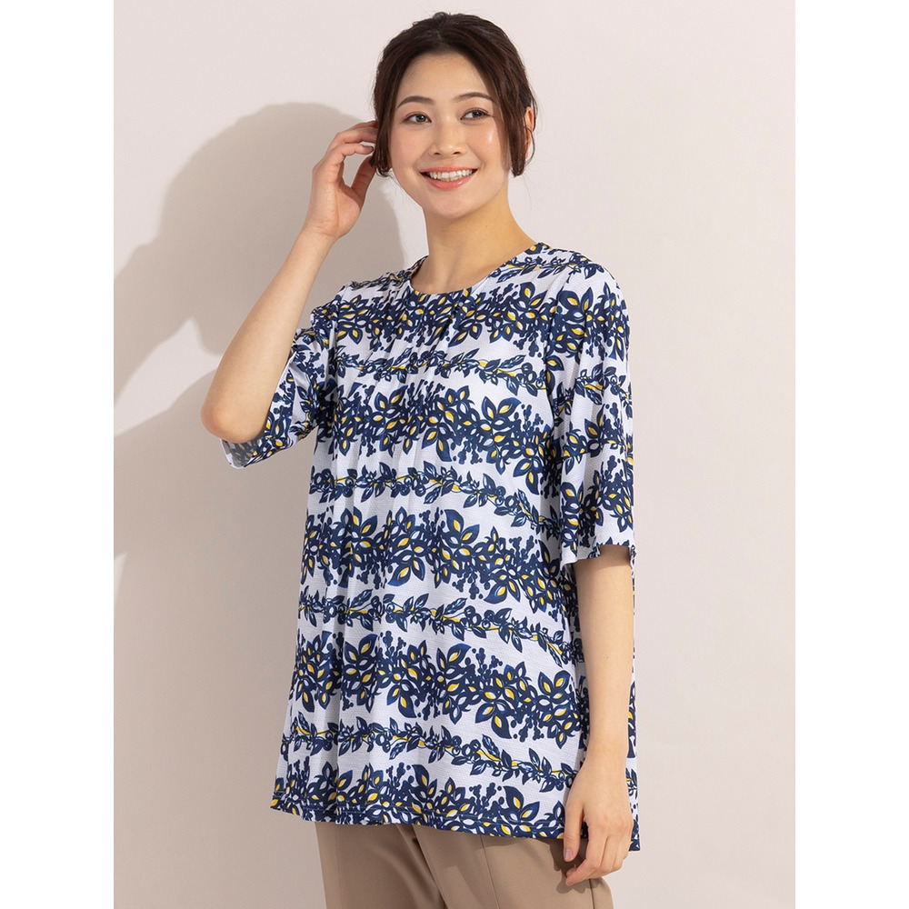 リーフボーダーチュニック / 大きいサイズ ミゼール7