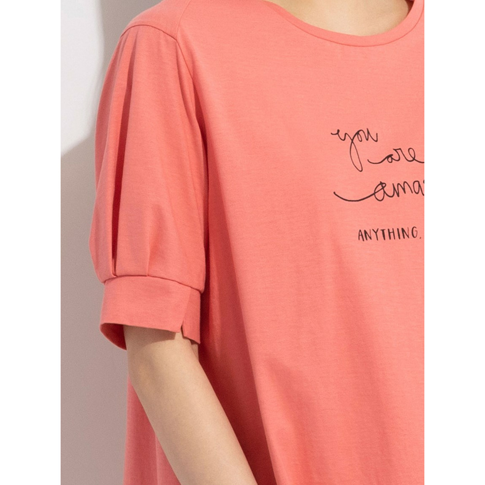 パフスリーブロゴＴシャツ11