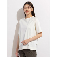 接触冷感「涼」 タックデザインTシャツ