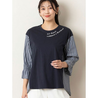 メッセージ刺繍プルオーバー