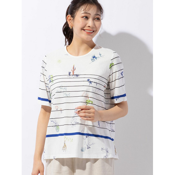 マリンボーダーTシャツ〔限定カラーあり〕【アリノマ/Alinoma】 マリンボーダーTシャツ〔限定カラーあり〕【アリノマ/Alinoma】