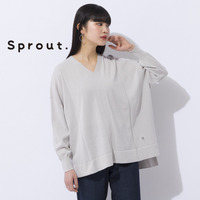 【Sprout.】綿100％　プルオーバーニット