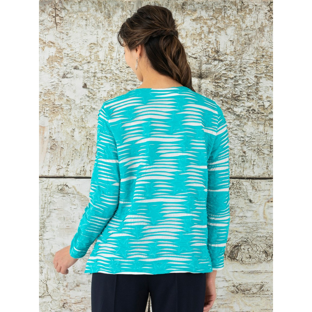 タックジャカード ボーダースターTシャツ10