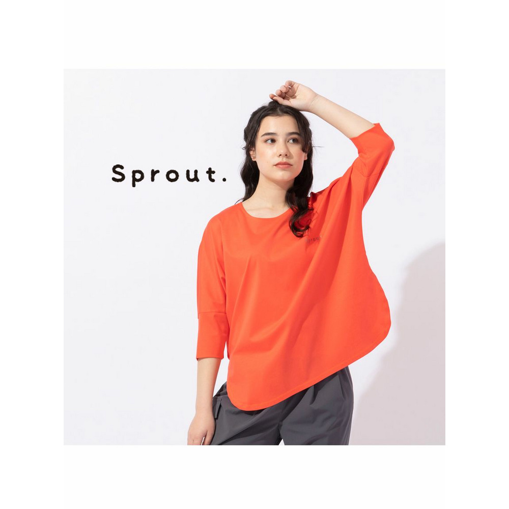 【Sprout.】ドルマンスリーブ　スプラウトロゴＴシャツ4