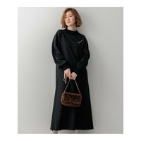 【洗える】ウールミルドジャージー ワンピース