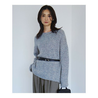 ブラッシュドアルパカ ニット