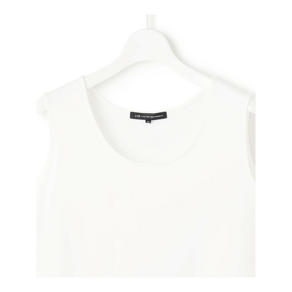 【Lサイズ限定/好評につき新色追加】ナチュラルコットンベア タンクトップ30