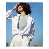 【Oggi4月号掲載/洗える】CANCLINI ベーシック シャツ