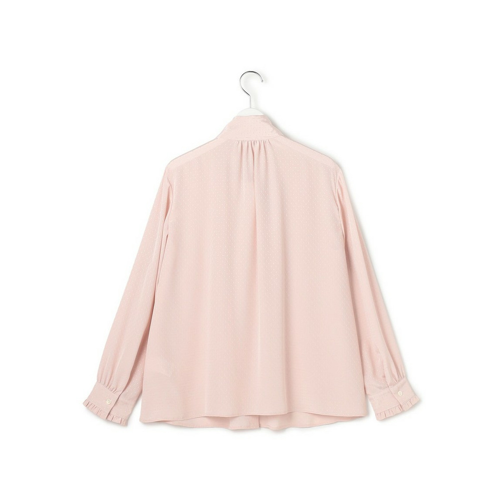 【洗える】ドットドビーデシン ブラウス26