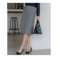 【セットアップ対応】ラフィーネウール タイト スカート