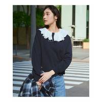 【一部店舗限定/洗える】クリアコットンテリー セットアップ ロゴ スウェット