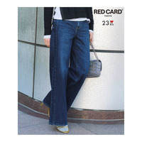 【RED CARD TOKYO×23区/VERY3月号掲載】デニム ライン ワイドパンツ