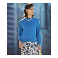 【Oggi6月号掲載/洗える】プレミアムビオコットン カーディガン