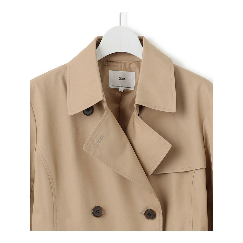 エアータンブラー TCギャバジン ロング トレンチコート28