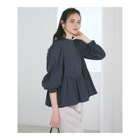 【SLOW/一部店舗限定】タンブラーコットンブロード ブラウス