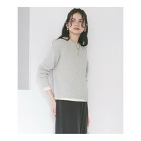 【SLOW/一部店舗限定】リボンヤーン クルーネック ニット