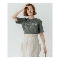 【洗える】CA ME TENTE ロゴ TEE