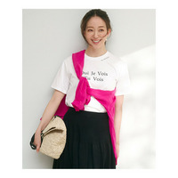 【洗える】カラーロゴ Tシャツ