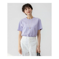 【洗える】カラーロゴ Tシャツ