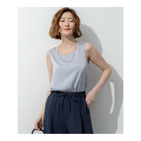 【新色追加/Oggi掲載】ミスティサテン タンクトップ