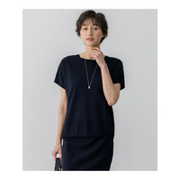 【新色追加/洗える】レーヨンポリエステルストレッチ プルオーバー ニット