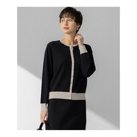 【洗える】レーヨンポリエステルストレッチ カーディガン