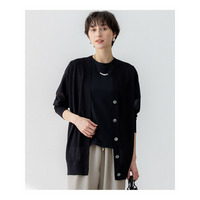 【CanCam10月号掲載/CLASSY.10月号掲載】シャイニーシアー カーディガン