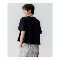 【GLOW6月号掲載/洗える】スビンギザコットン クロップド Tシャツ