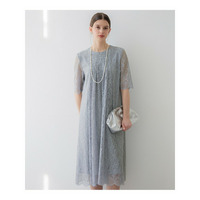 【APPLAUDIR】ブライトフラワーレース ドレス