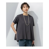 【GLOW6月号掲載/汗じみ防止】スムースデザイン フレア  Tシャツ