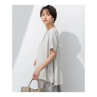【GLOW6月号掲載/汗じみ防止】スムースデザイン フレア  Tシャツ