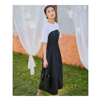 【撥水加工/洗える】ビスチェデザイン マルチワンピース