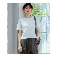 【速乾性/汗じみ防止】半袖 クロップド IT TEE