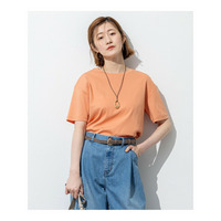 【速乾性/汗じみ防止】半袖 クロップド IT Tシャツ