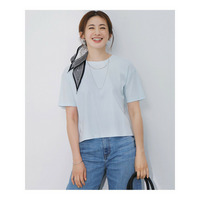 【速乾性/汗じみ防止】半袖 クロップド IT Tシャツ