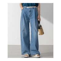 【Oggi6月号掲載/接触冷感/一部先行予約】23区DENIM サマー タック ワイド パンツ