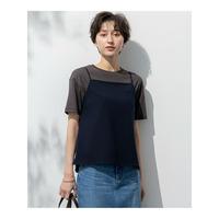 【吸水速乾/UVカット/接触冷感】ストレッチジョーゼット キャミソール