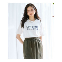 【SLOW/一部店舗限定】MVSコットン ロゴTシャツ