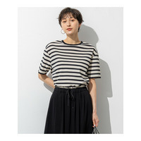 【洗える】シアーフライスボーダー Tシャツ