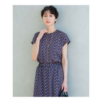 【洗える】エスパドリーユ プリント ブラウス