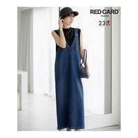 【RED CARD TOKYO×23区】デニム サロペット ワンピース